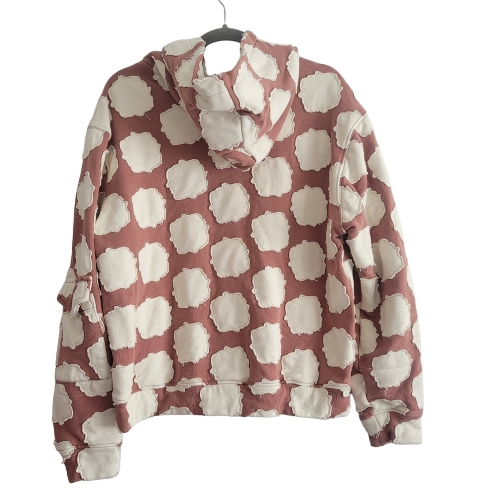 Mind Liquid Studio Size Xl Patchwork Zip Hoodie S… - image 3